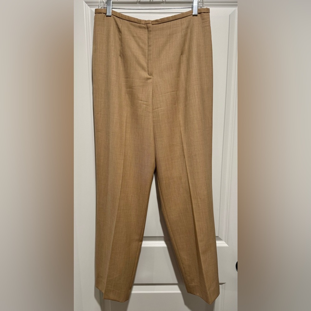 Vintage Pendleton Women’s Classic Tan 100% Wool Trousers
